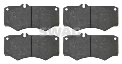 Комплект тормозных колодок, дисковый тормоз SWAG купить